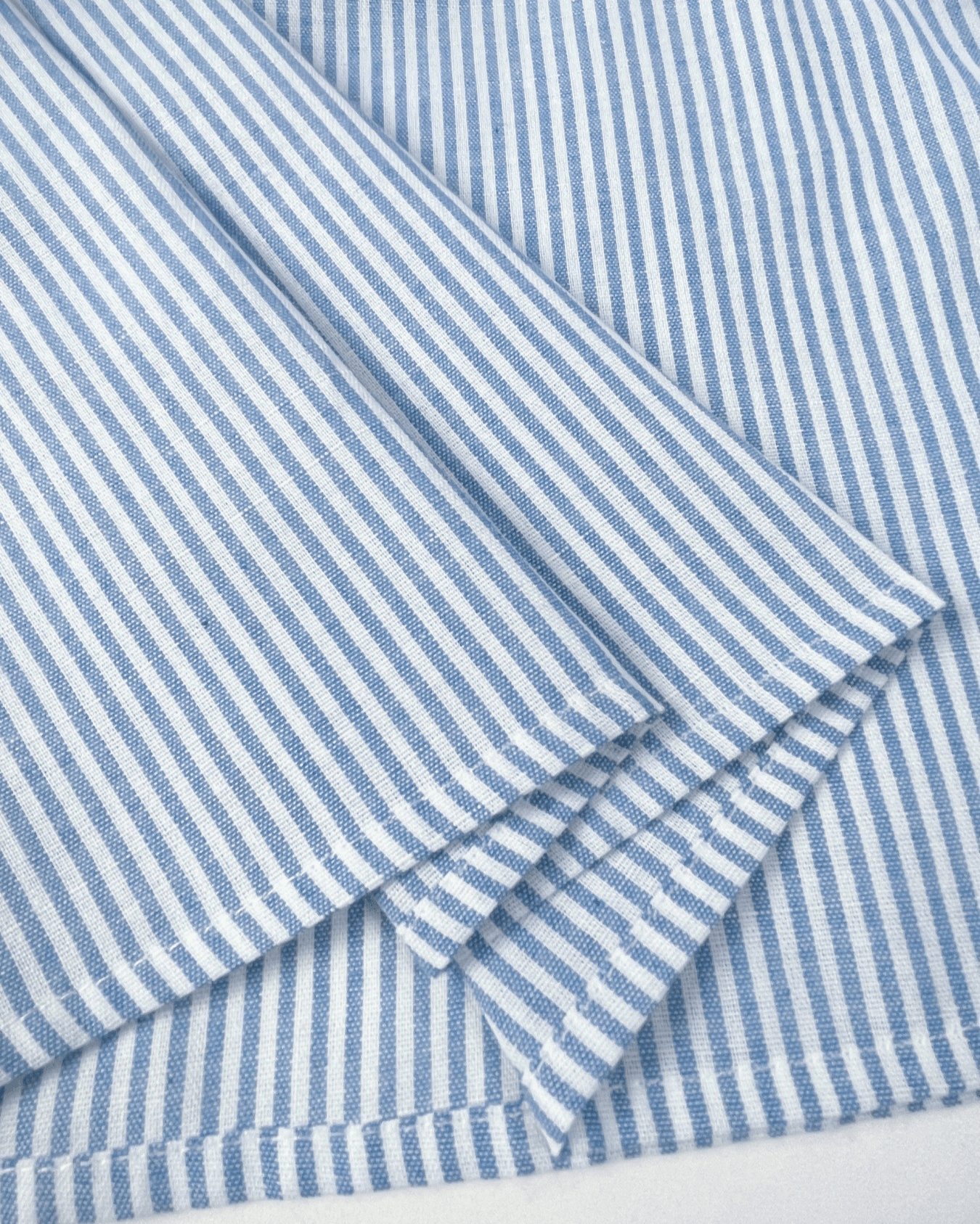 Classic Striped Belted Button-down Maxi Dress
