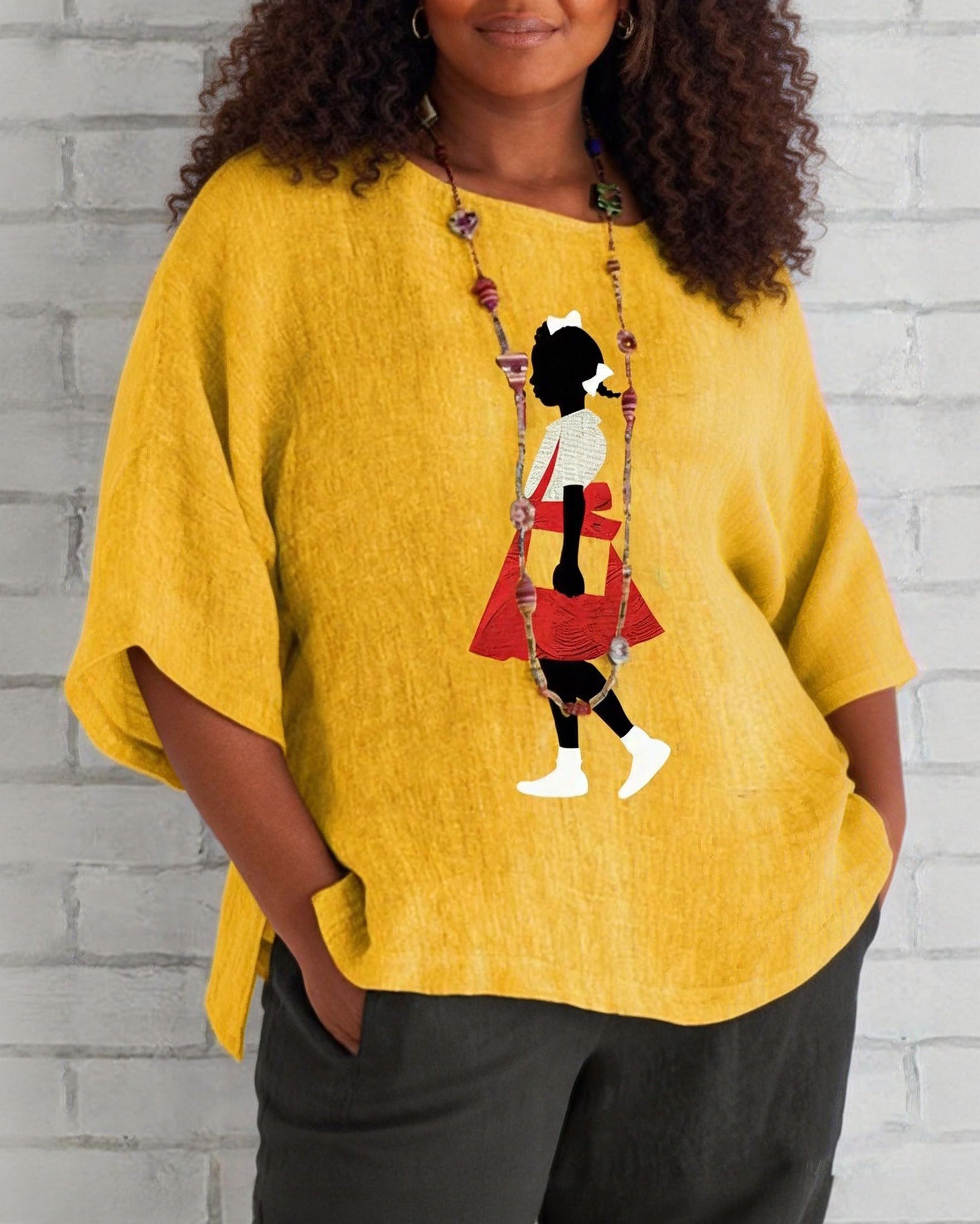 Girl Printed Blouse