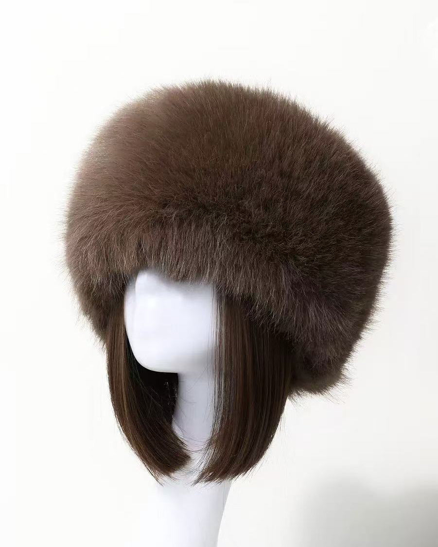 Faux Fox Fur Thickened Fur Without Top Hat Hair Band