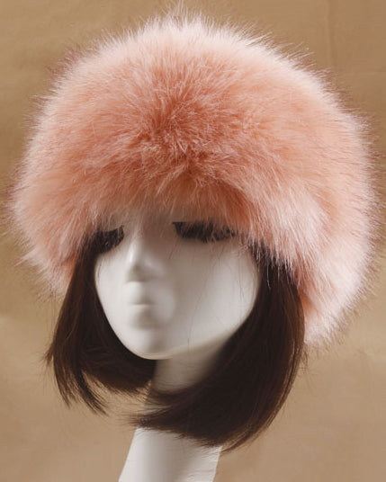 Imitation Fur Thickened Hat Without Cap Warm Hat