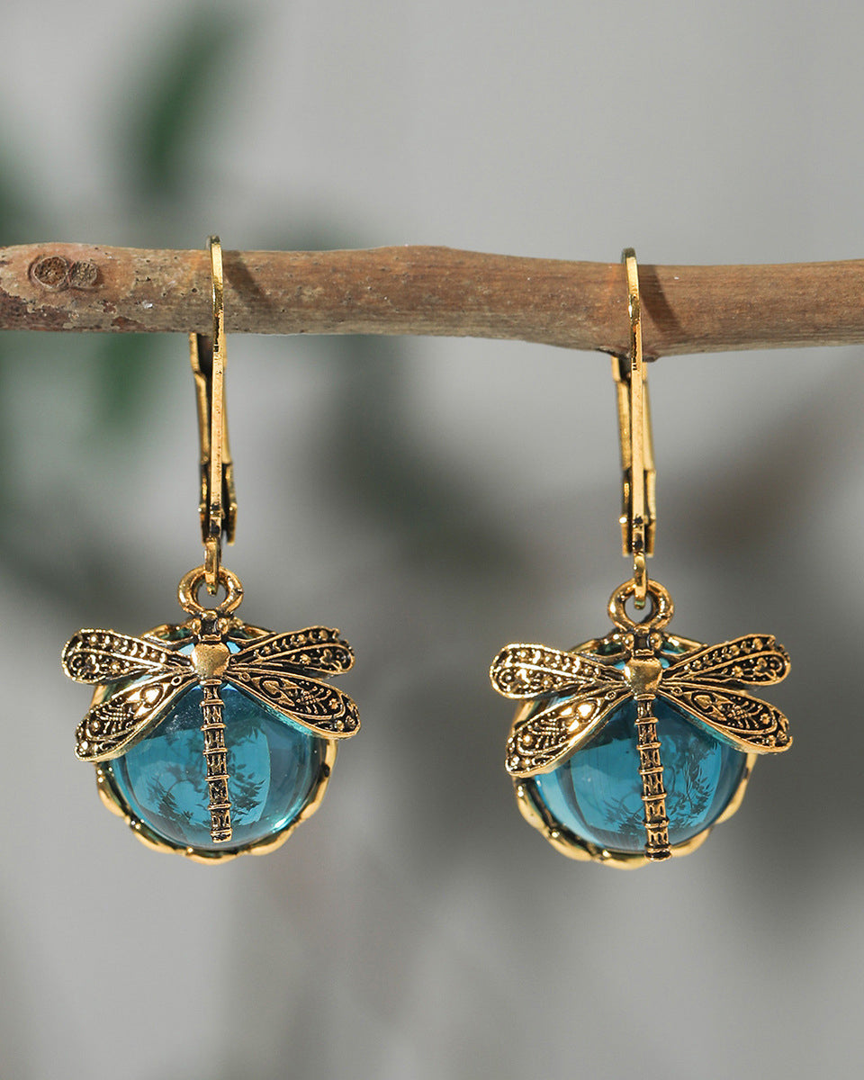Bohemian Dragonfly Earrings