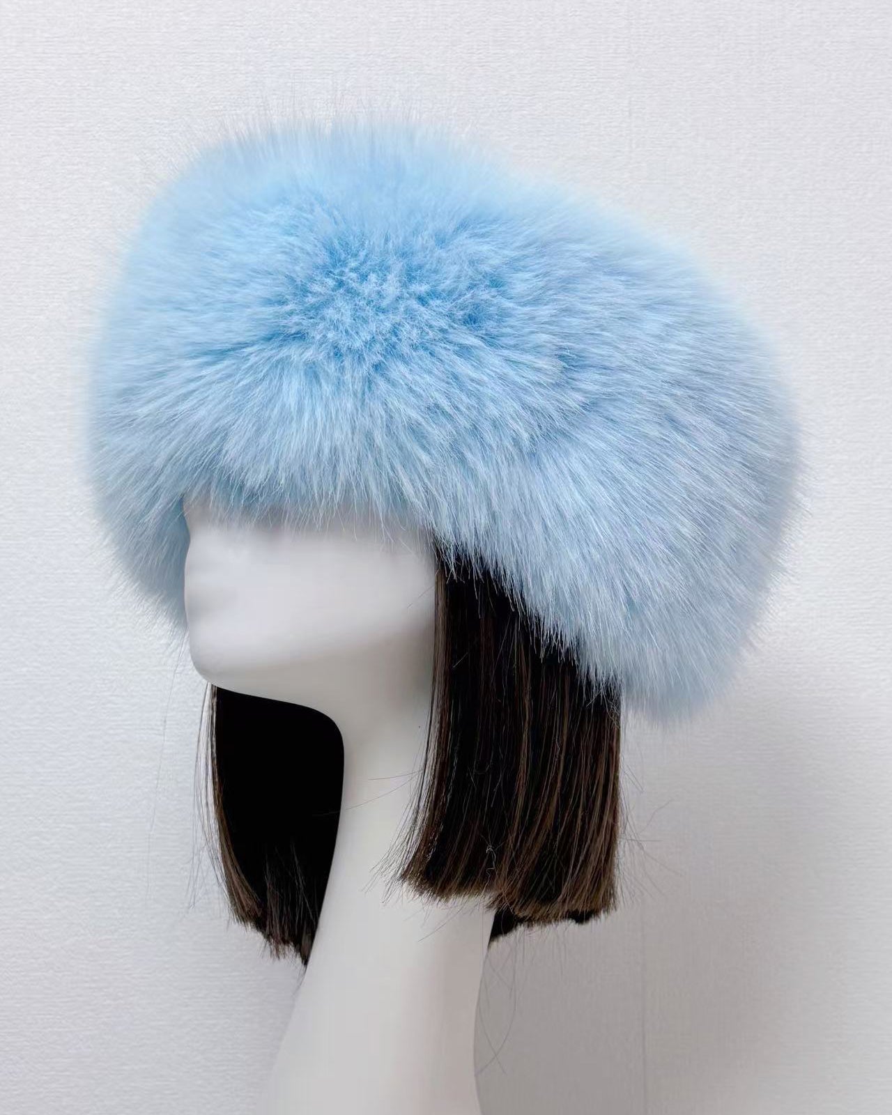Faux Fox Fur Thickened Fur Without Top Hat Hair Band
