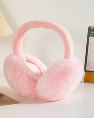 Foldable Rabbit Fur Warm Earmuffs