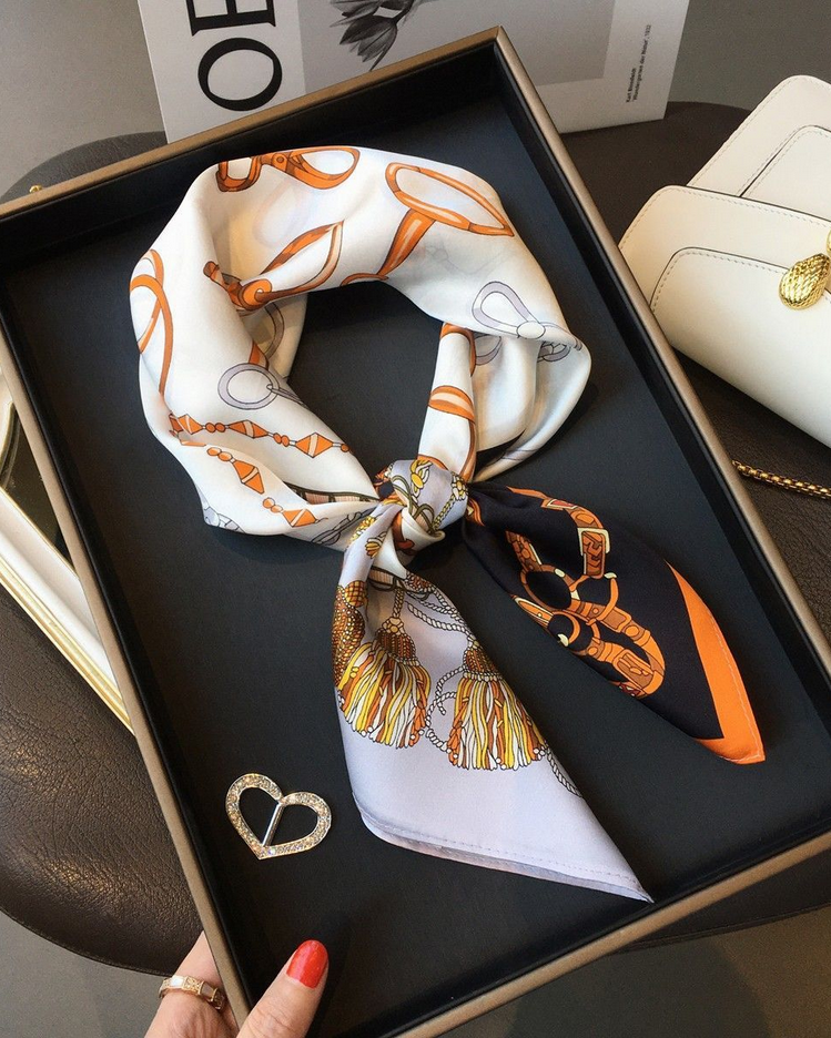 Silk Mulberry Silk Small Square Scarf