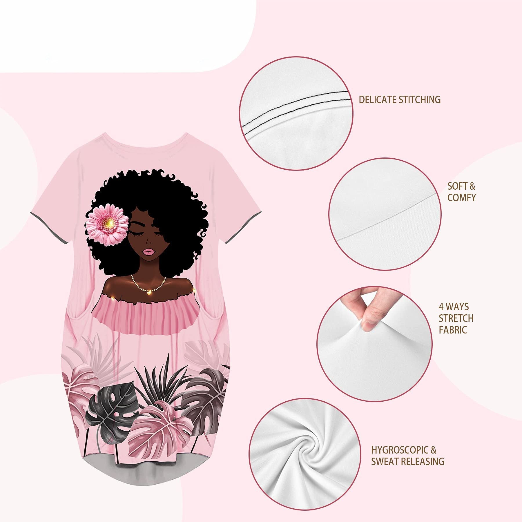 Our Juneteenth Pockets Midi Dress