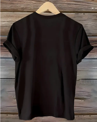 Cute Ghost Halloween 100% Cotton Crew Neck Short Sleeve Tshirt