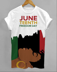 Black History Month Juneteenth Unisex Short Sleeve Tshirt