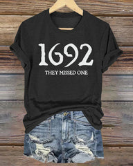 1692 They Missed One Halloween T-Shirt