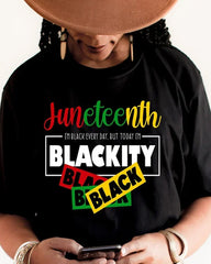 Women's Juneteenth Print Crewneck T-Shirt