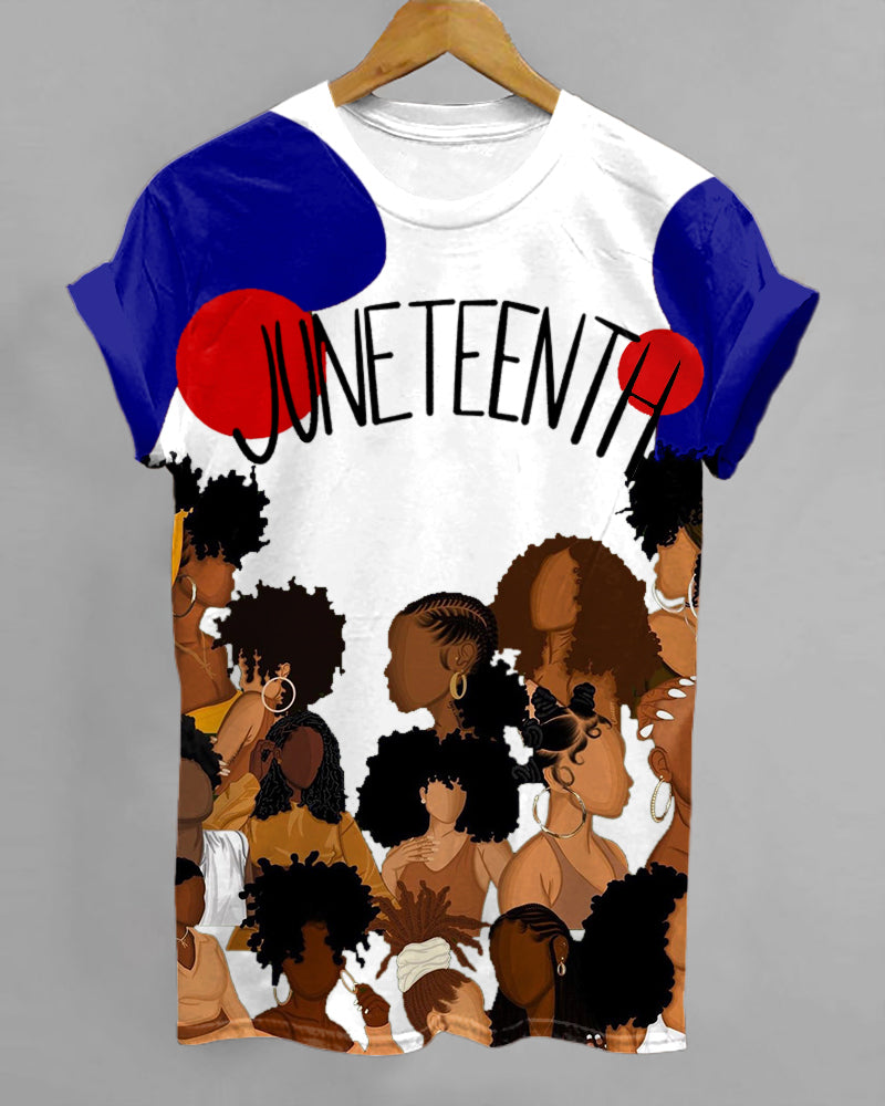 Celebrate Juneteenth Together Unisex Short Sleeve Tshirt