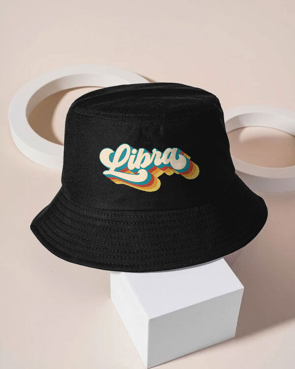 Retro Libra Zodiac Street Fisherman Hat
